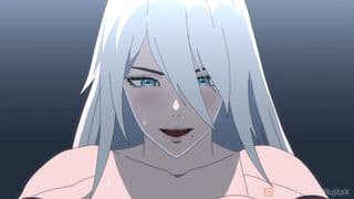 2B 鸡巴滑入阴道带来温暖占有