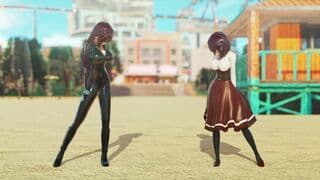 MMD-须宫纱奈与须宫花的热辣舞  [不要欺负我，长瀞同学]