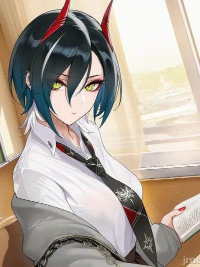 [AI小松鸟]战术学院等候的爱夜❤️与胡腾老婆共处的私密恋爱教室❤️ [AI Generated]