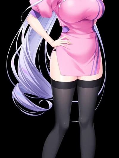 [アトリエかぐや BARE＆BUNNY] おっぱいでかいナースとイチャコラエロ×２入院生活！？ (立ち絵) 照れ顔