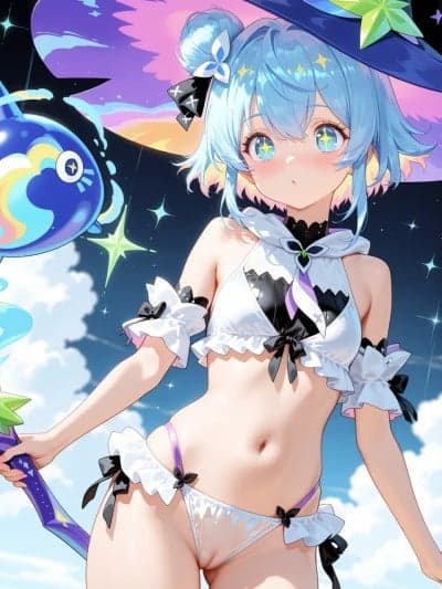 来和小魔女做爱爱