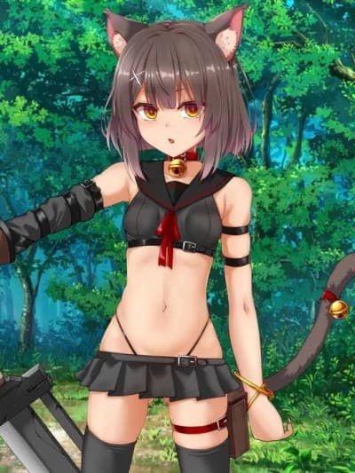 [ふうりん亭 (冬虫夏草)] 冒険者クロナちゃんが盗贼に败北してペットになる话 [中国翻訳]