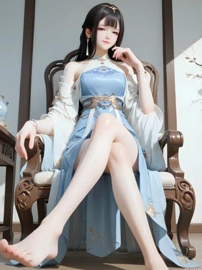 [AI Generated] 国漫–殷紫萍 永劫无间