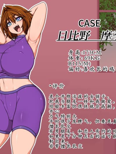 [古月个人汉化] [ハトマメ (颚)] 日比野 摩季ちゃんの场合