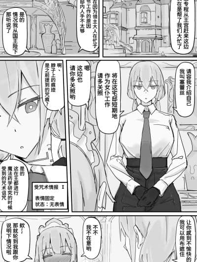 [魔biu个人汉化] 感情制限メイド（仮）① [Chinese]