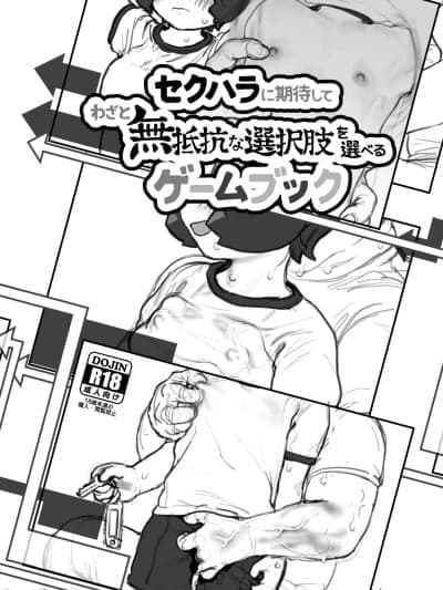 (C106) [腕白少女 (2=8)] セクハラに期待してわざと无抵抗な选択肢を选べるゲームブック [DL版]