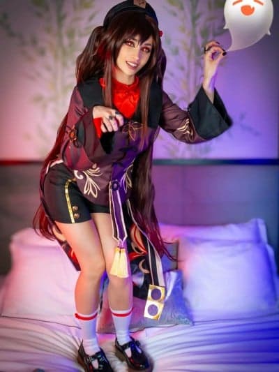 OnlyFans – Aery Tiefling cosplay Hutao – Genshin Impact