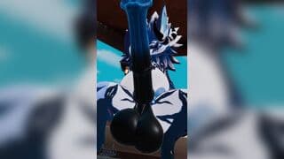毛皮撑爆巨乳肥臀肉棒直接炸开
