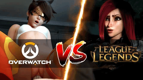 守望先锋 VS 英雄联盟  的战斗