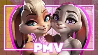 HMV-兔子的反差淫乱性交