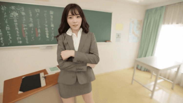 余霜OL制服老师教室传授学生性爱技巧