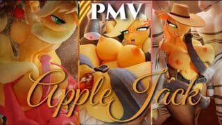 AppleJack PMV | 瑞瑞的性爱集锦2 [我的小马驹]