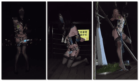 【星语】户外露出，吊树上，驷马放置