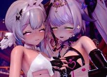 黎歌N○○koと兰音R○○ne ~推しアイドルとの特别握手会~