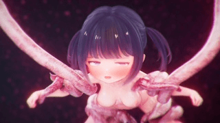 ねむちゃんと触手&着エロ -3D