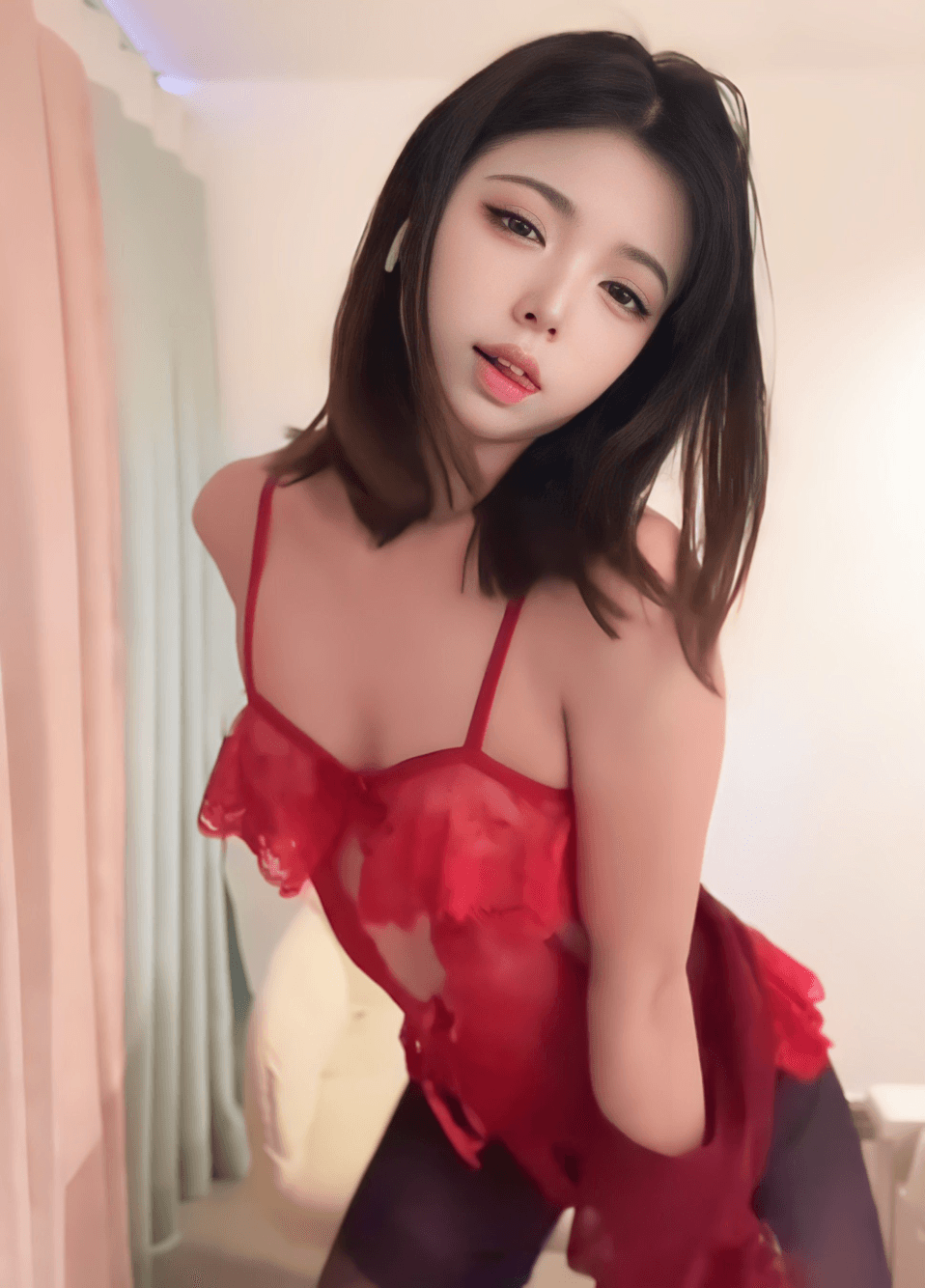 快手网红瑜婉情趣诱惑 身材火辣勾人上火
