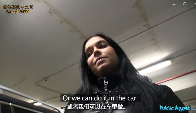 【捷克街头】096停车场锁定美女拿钱收买各种姿势爆操