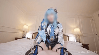 [Aliceholic13] 把醉酒的大胸骑士带回家，将甜蜜的精液挤进她的大腿和阴道里