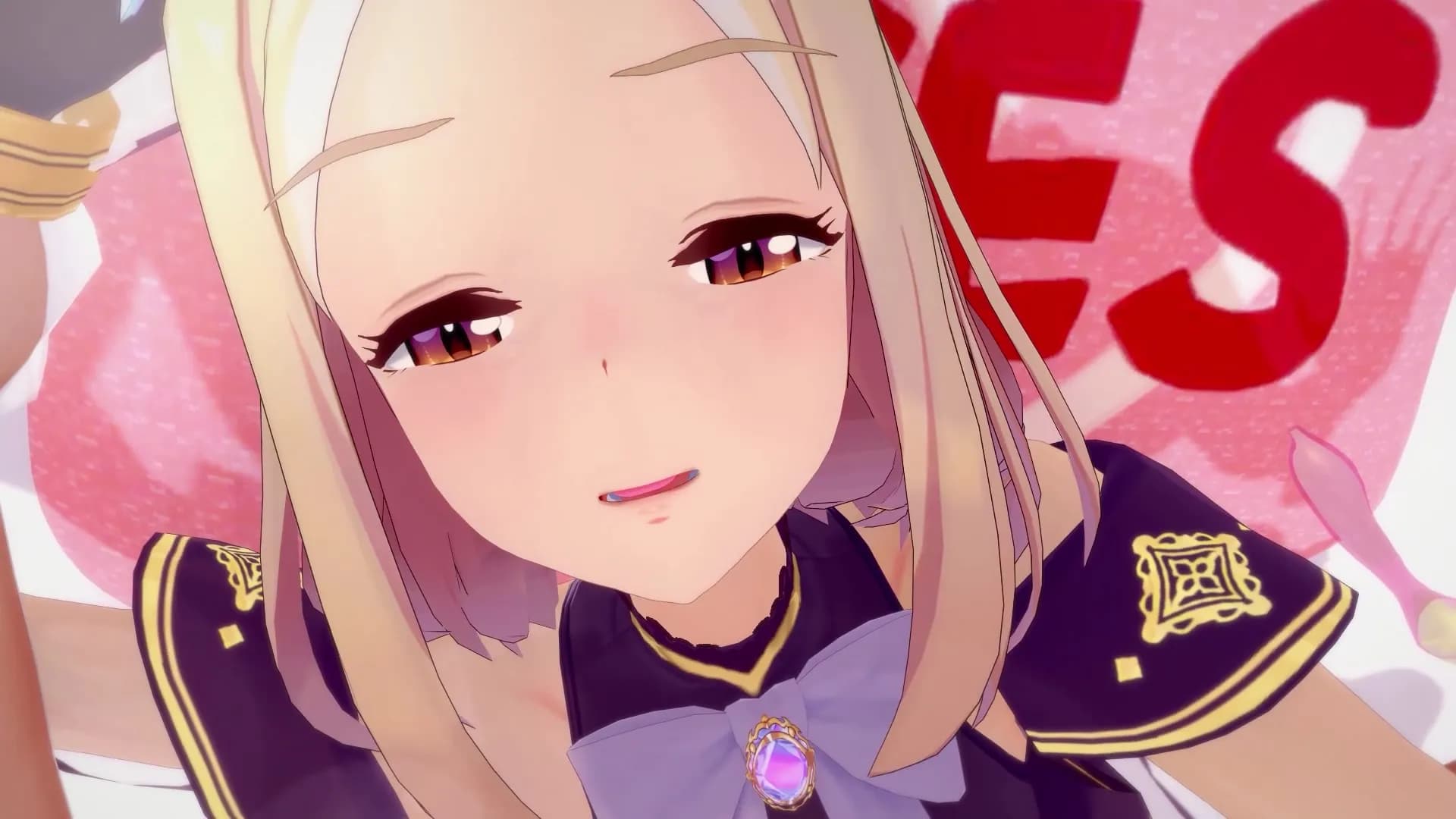 看着少女那扭曲的表情，眼神中闪烁着兴奋的光芒。