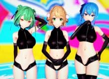星街彗星x时雨羽衣x润羽露西娅 - Queencard【VTuber】