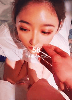 被主人射了满满一脸原浆好烫～