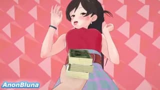 租借妓女阴道被客人轮流填满