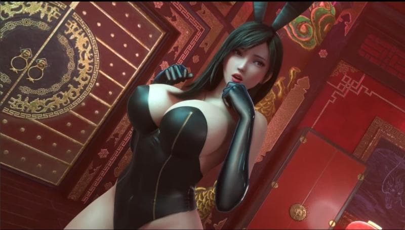 蒂法小姐姐的制服诱惑