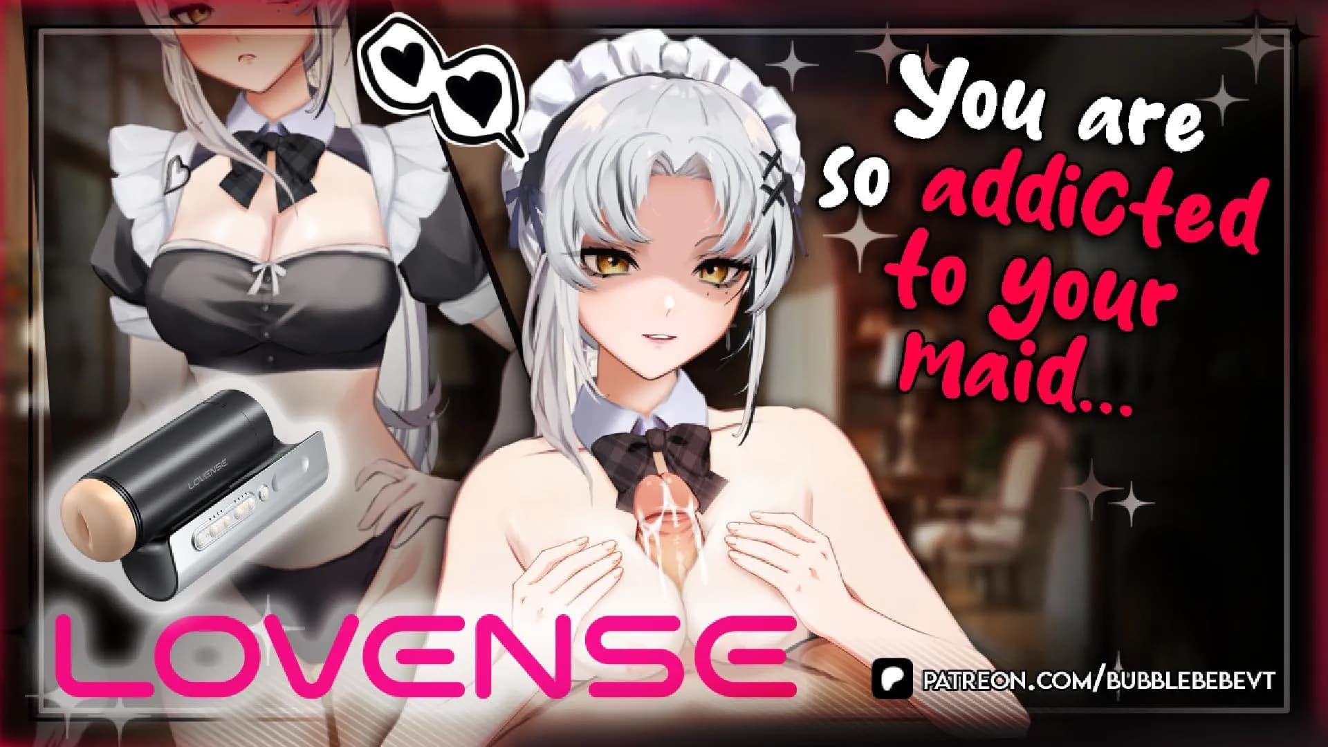 你的女仆用她的胸部诱惑你 | BubbleBebe | Vtuber Hentai