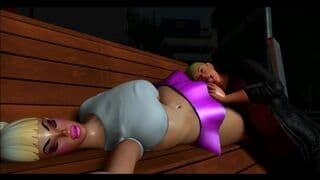 睡眠骚扰醉酒女孩