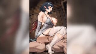 巨乳简·杜的骑乘之爱（完整版）