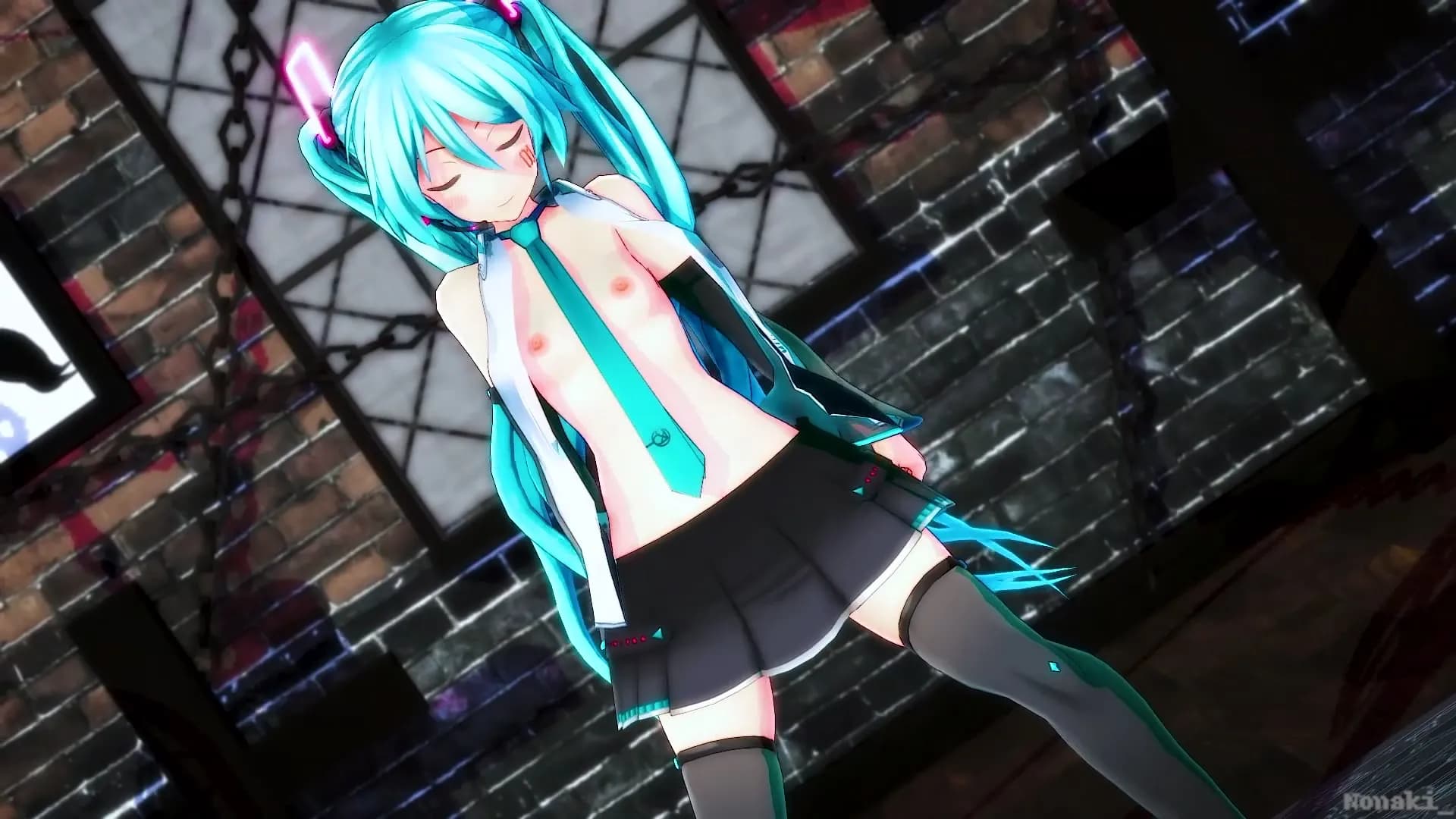 【MMD】吸血鬼初音未来脱衣舞