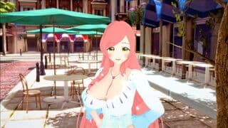 MMD-花园羽羽里的个人秀  [100个女友]