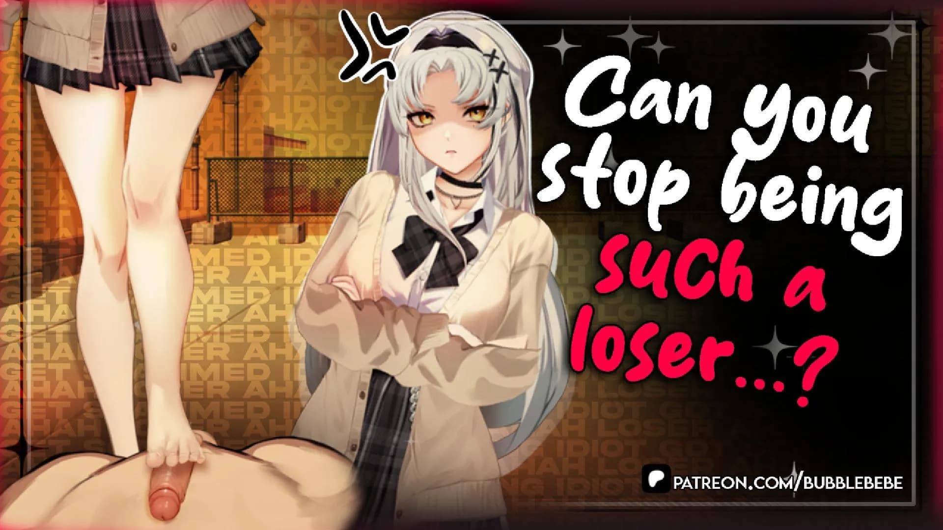 因为你是个彻头彻尾的失败者，你的校园恶霸狠狠地羞辱你 | Vtuber Hentai RP