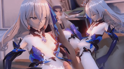 3D【崩坏】AKT 希儿&理律布洛妮娅 一起长舰长满足性需求