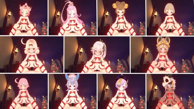 [Erio] 圣诞快乐！贫乳精灵小萝莉的骑乘爱爱