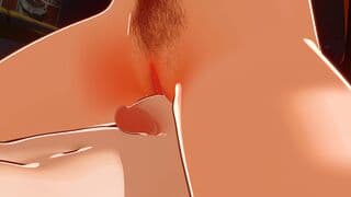 珂蕾妲与贤激烈缠抱动画