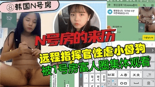 【韩国N号房】指挥官远程性虐小母狗，被1号房富人圈集体观看