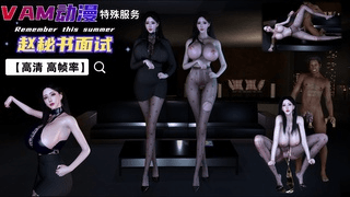 VAM动漫 赵秘书的香艳面试 剧情 【高清 高帧率】