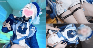【Aliceholic13】cosplay 中出 芙宁娜-原神
