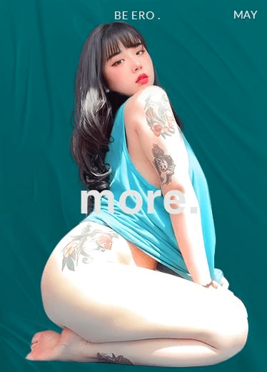 刺青美女早晨无聊自拍秀傲人的身材 结束美好的早晨
