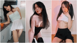 极品小妖精，闺房发骚自摸高潮爆射