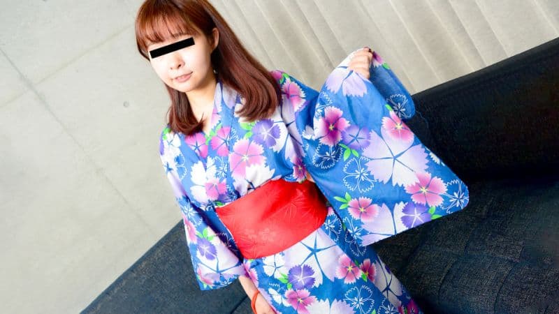 春日穿上浴衣初次吞精 冬月凉子 10musume_042322_01