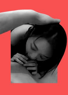 压妹子的头让她认真的吃鸡