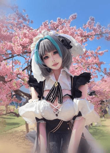 极品巨乳露脸cos