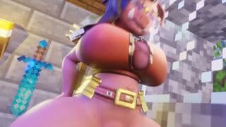 雌性猪灵骑乘性爱 Pov [我的世界]