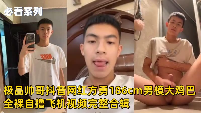 极品帅哥抖音网红方勇 186cm男模帅哥 大鸡巴全裸自撸飞机视频完整合辑