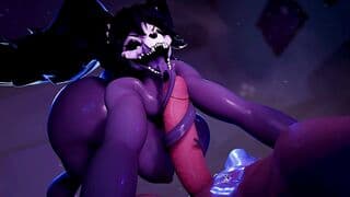 魔物已经完全被欲望融化