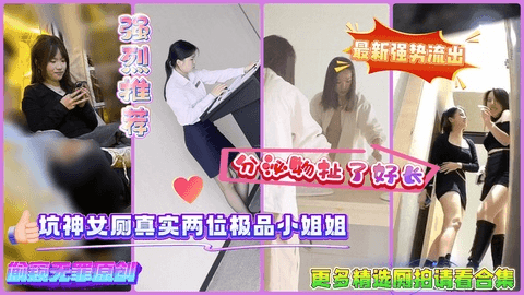 【精品厕拍】坑神女厕真实两位极品小姐姐