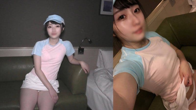 无码＜纯情纯洁❤＞清纯无垢！黑髮长髮！超可爱！在网球社练习后，无套插入PtoM口交随心所欲！在无毛淫穴里连续浓厚中出！ FC2-PPV-4777248