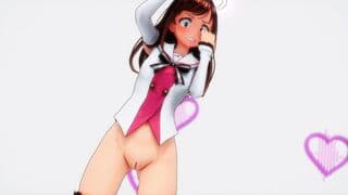 MMD-绊爱的性感脱衣舞